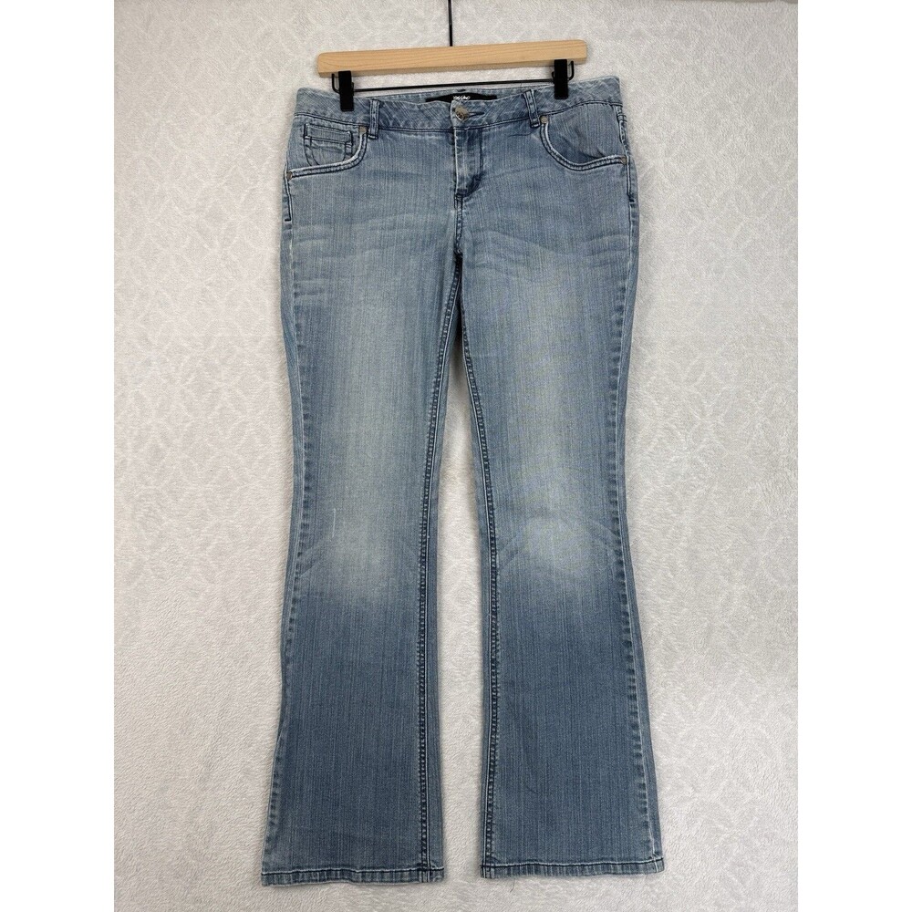 Vtg Mossimo Jeans Sz 6/34"x31" Low Rise Denim Y2K Preppy Grunge Mallcore Broho
